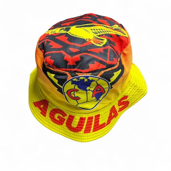 ⚽️ Club América Bucket Hat! 🇲🇽 Las Águilas Fan Gear - Picture 2 of 5